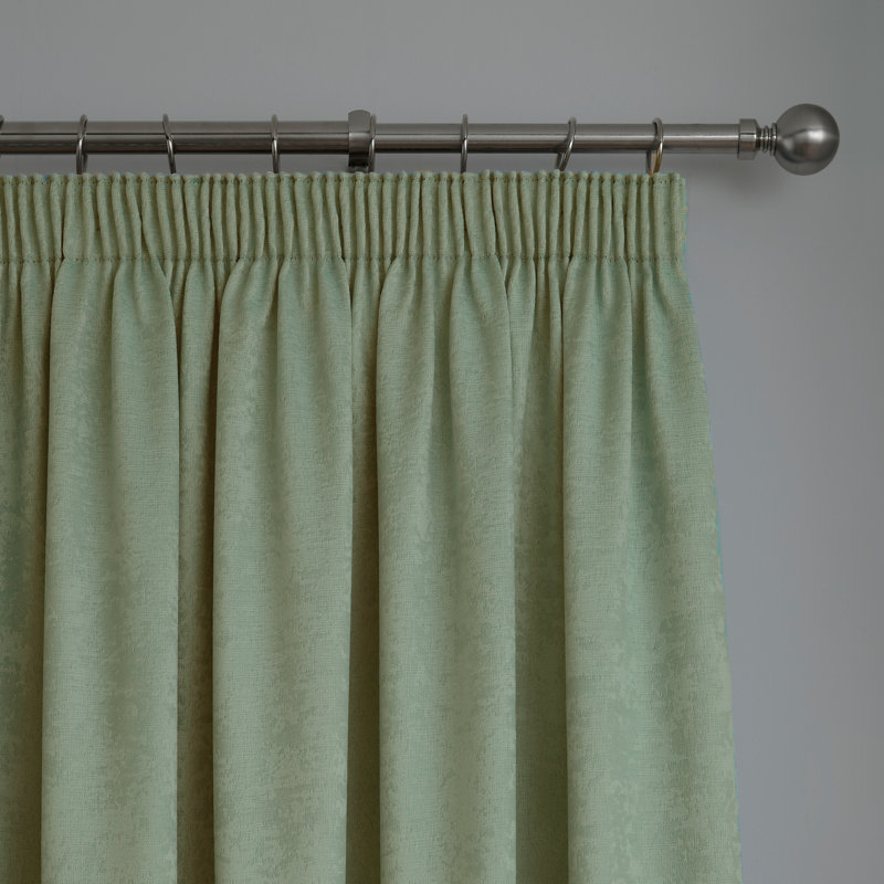 Galaxy Room Darkening Curtain Pair, Width 229 x Drop 229 cm, Green