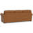 Brookfield 95 Wide Genuine Leather Rolled Arm Sofa-123300864