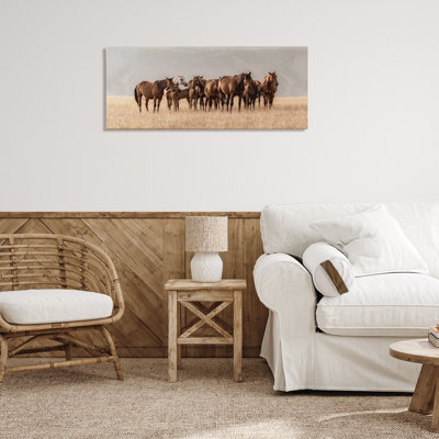 Toile Montana Mares Herd, conception de Christy Berry
