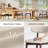 Upholstered Dining Room Chairs Set Of 6, Wood Kitchen Chairs,Modern Beige,Soft Plush Velour Upholstery-1193306007