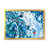 Toile à cadre d'angle fermé doré