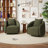 Bashar 28.5" W Upholstered Swivel Barrel Chair-379835347