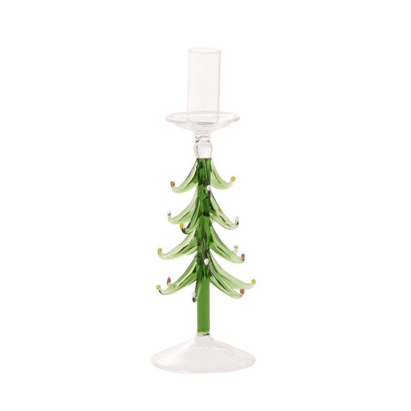Bougeoir sapin 3,25 po x 9,5 po