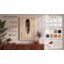 Feather on Aged Paper Japandi - Wrapped Canvas-952969074-952969086