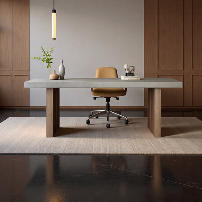 Simple long writing desk