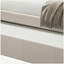 Lit de jour simple tapissier avec couchette Fog