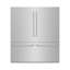 ZLINE Autograph 72 in. Built-In Refrigerator w/ Gray Interior and Polished Gold Helix Handles-342376204