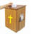 Wood Church Collection Fundraising Box Donation Charity Box with Cross Christian Church Tithes & Offerings-830350-828529