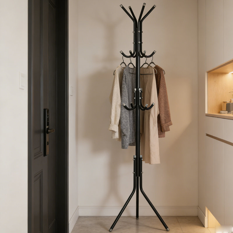 Metal Freestanding Coat Rack