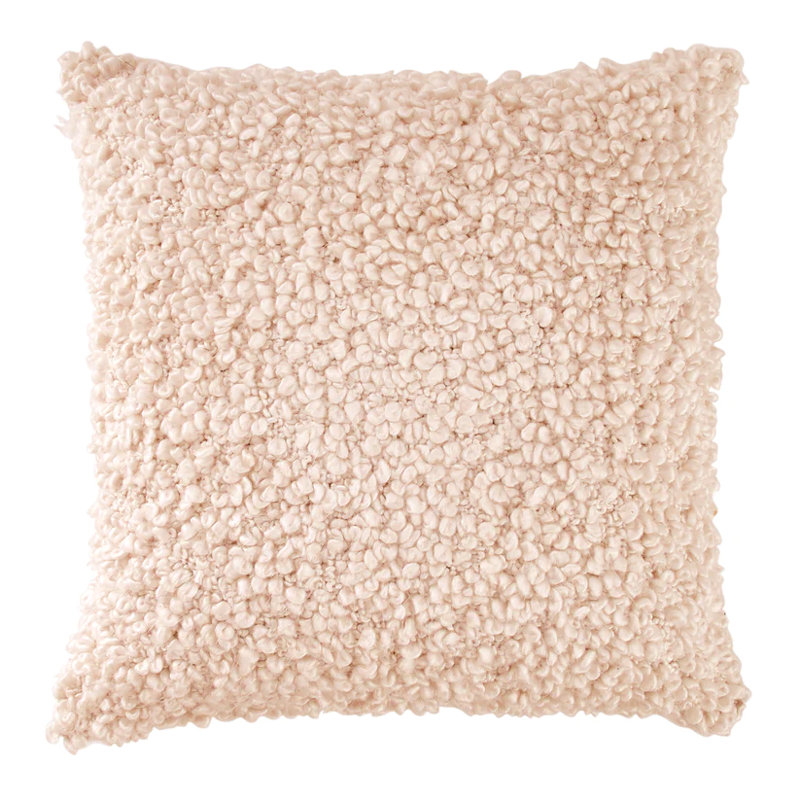 Coussin DCLY Pure Looped 18 x 18, Rose