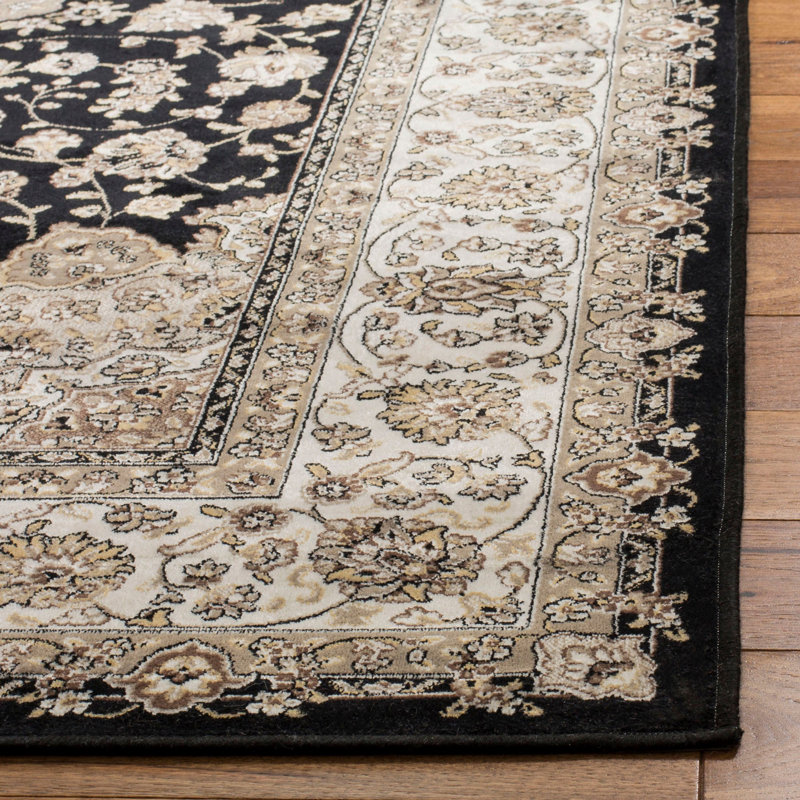 Tapis en viscose Carolus, Rectangle 3 pi 3 po x 4 pi 7 po
