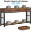 140 cm W Console Table