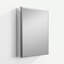 Armoire-miroir rectangulaire en fer noir 26 "* 20" Type C