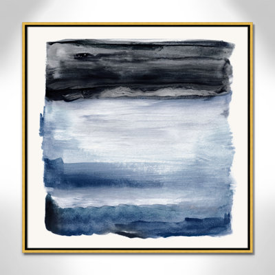 Navy Sky I Print by Nan