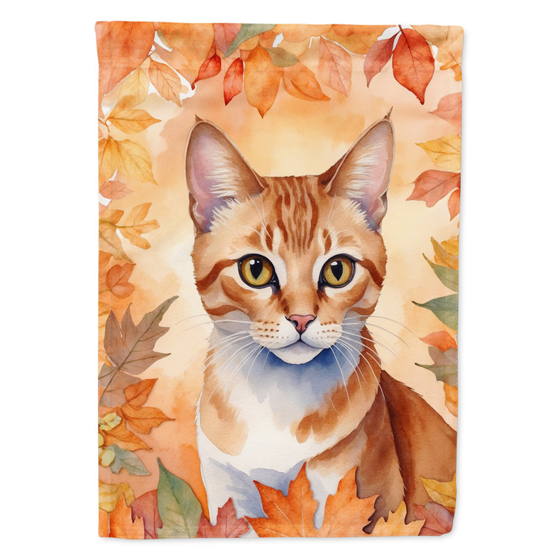 Chat en feuilles d'automne, Mau arabe