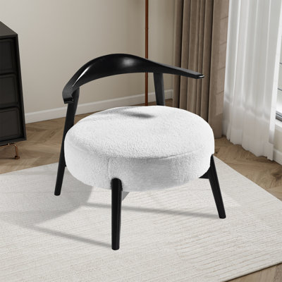 27.48" W Upholstered Armless Accent Chair