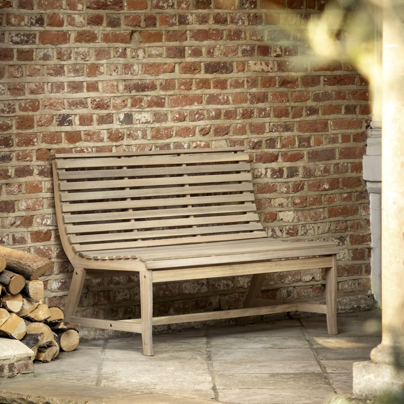 Stadtfeld Solid Wood Outdoor Bench