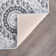 Tapis ivoire/gris Ashbrook
