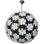 Lustre en laiton 10 lumières Murana