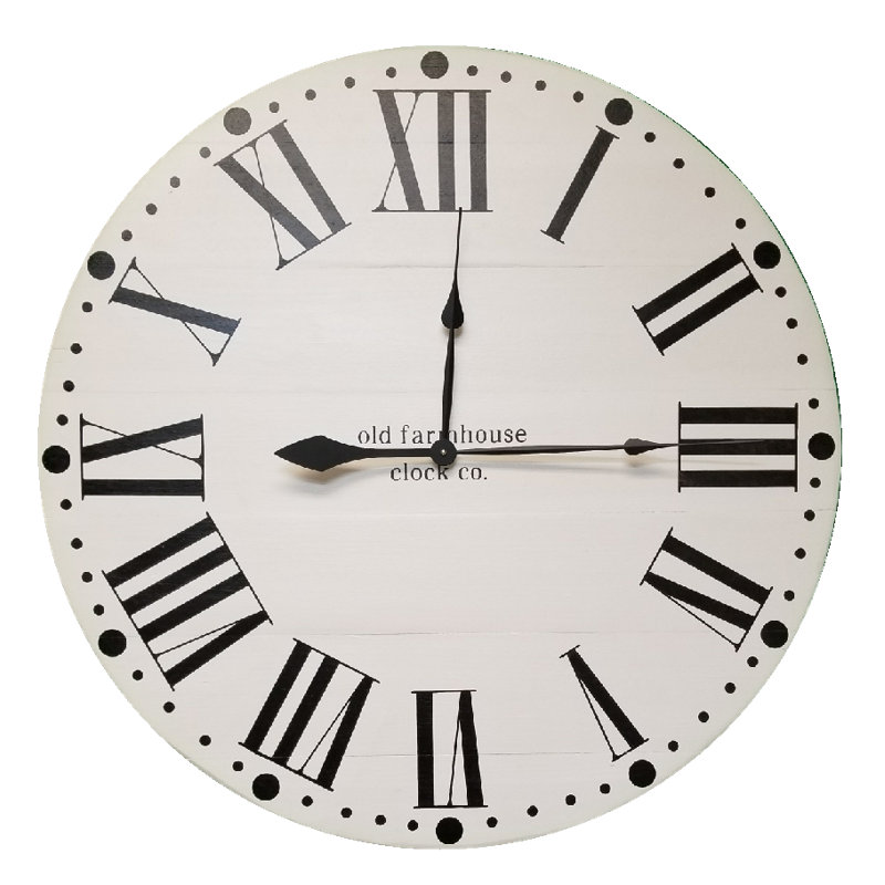 Horloge murale surdimensionnée campagne Witten, Petit