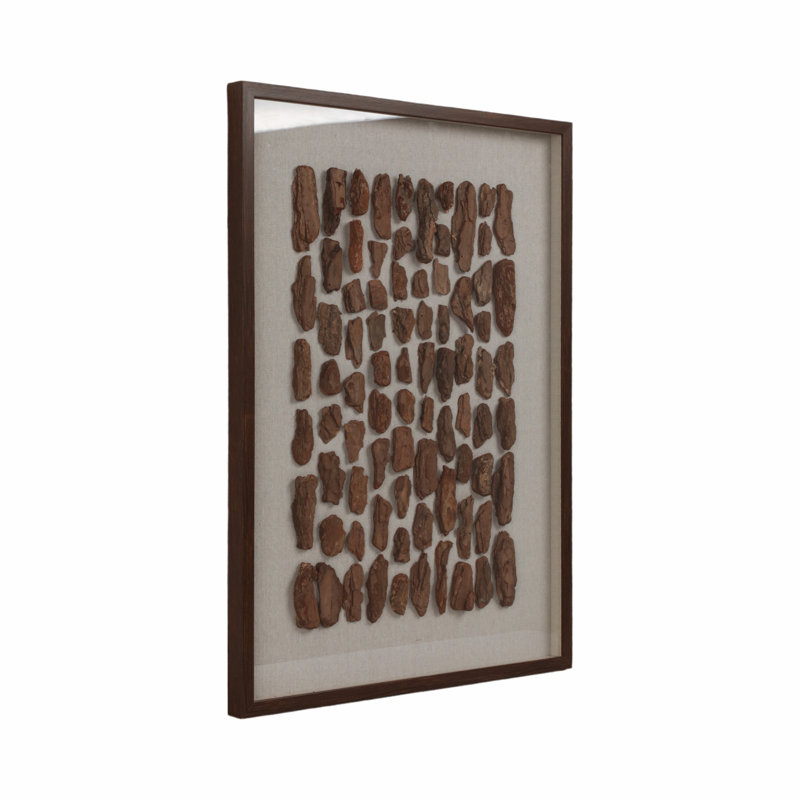 24X32 Santos Stone Shadow Box Wall Decor