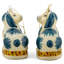 Pair of Pink Bunnies Glass Ornament-1957226085