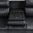 Modern Style Recliner Sectional Sofa With Integrated Bluetooth Speakers And Wireless Charging, Made With Wood For Durability And Comfort.-474136268