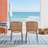 Boho Rattan Chair Set