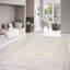 Canvello Oushak Collection Hand-Knotted Wool Beige Area Rug- 8'10'' X 12'10''