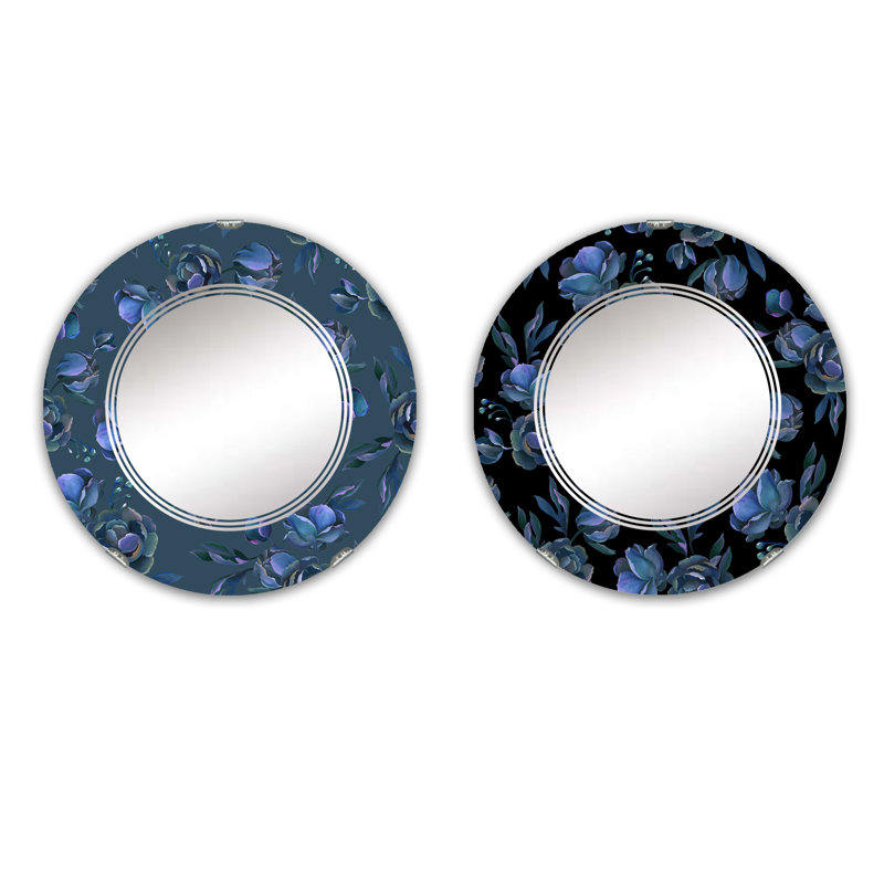 Ensemble de 2 miroirs sans cadre