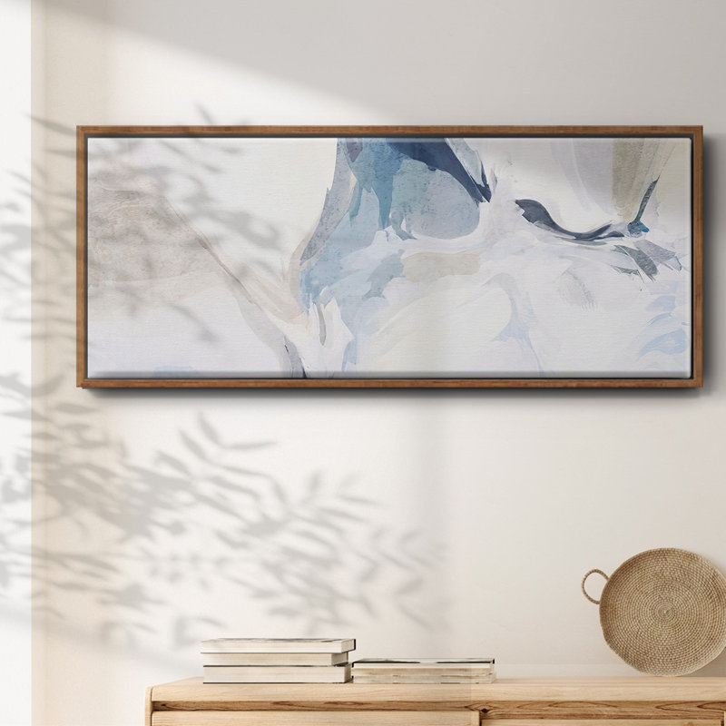 Fresh Air IV- Framed Canvas, 24" H x 60" W
