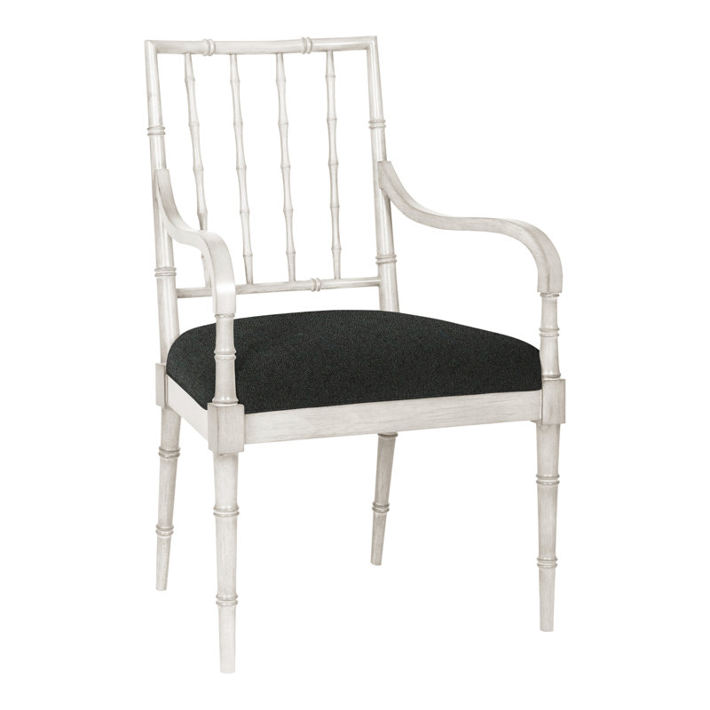 Libby Upholstered Arm Chair, Ian Lagoon, Casa Blanca