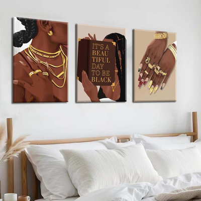 3 Piece Wrapped Canvas Print