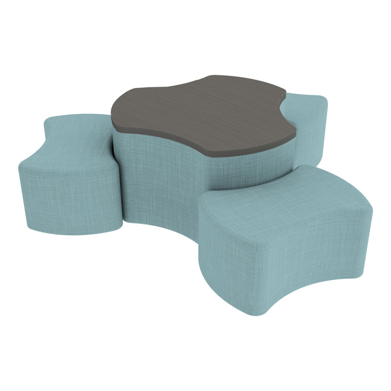 Ensemble de repose-pieds Pro Series, Bleu ciel / Strandz cosmique