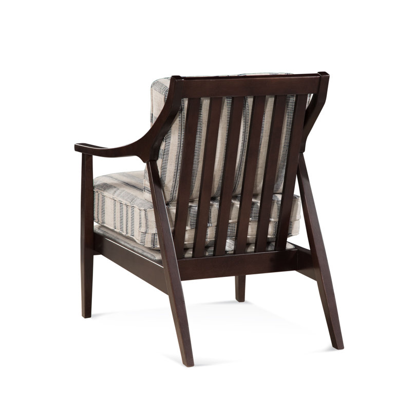 Hollyn Armchair, Snow Crypton Performance; 0884-91, Black