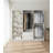 Kalinikos Freestanding Walk in Wood Closet System-458359619