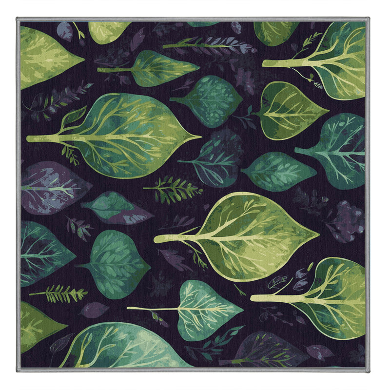 Enchanted Shadows Rug, Square 6'