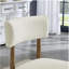 Ensemble de 2 chaises d'appoint Darla en chêne sherpa beige