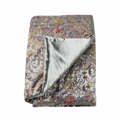 Met X Ann Gish Embroidered Throw Blanket