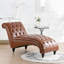 Chaise longue sans accoudoirs en similicuir Ambar-584658708