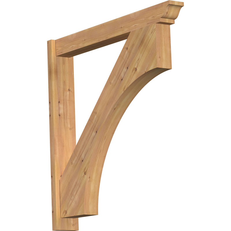 Persienne en bois Westlake, Sapin Douglas de 7 1/2 po (lisse), P 40 po x H 40 po