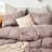 MooMee Pillowcases Envelope Closure 100% Washed Cotton Linen Like Textured Breathable Soft-108202844-108202796