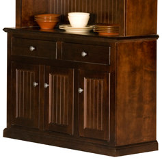 45.75'' Solid Wood Sideboard, Wood, Smoky Blue