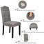 Chaise parsons rembourrée Eastport-186846657