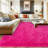 8×10ft ft Solid Color Rug Fluffy Shag Area Rug Indoor Carpet for Living Room Bedroom Bedside Nursery Kids' room