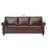 Boel 83.5'' Faux Leather Sofa-90631599