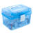 Blue Plastic Storage Basket Container