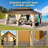 20 Ft. W x 14 Ft. D Aluminum Patio Gazebo-93563340