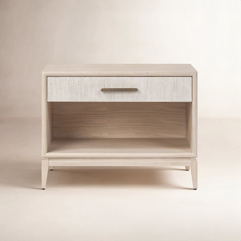 Rosenell Open Nightstand, White