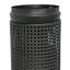Ensemble de vases de sol élégants en métal 3 pièces, finition tissée texturée-136385227